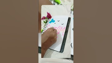 Brush pen lettering|The Creative corner|#art #viralvideo #shorts #trending