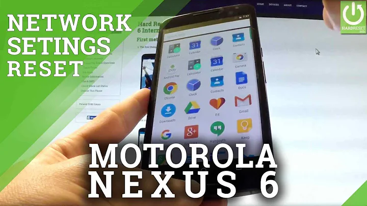How to Reset Network Settings on MOTOROLA XT1100 Nexus 6