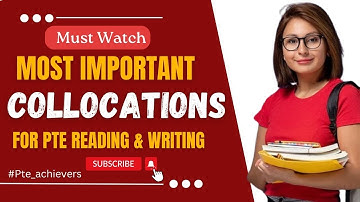 Most Important PTE Collocation 2024 | Reading Fill In The Blanks |