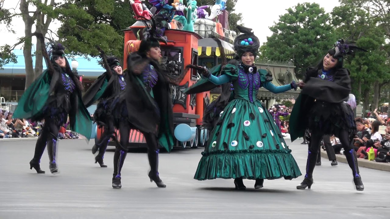 高品質生地 ディズニースプーキーBooパレード スプブ カラスダンサー