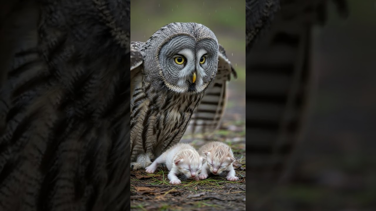 The Owl Who Stood Guard Over Two Freezing Nights Saving Lives 