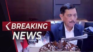 BREAKING NEWS - Menko Marves Luhut Umumkan Hasil Evaluasi dan Perkembangan PPKM 11 Oktober 2021