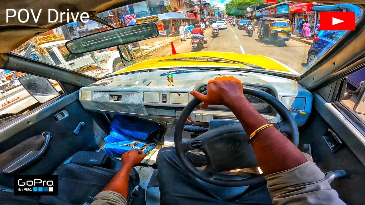 TATA 207 | CITY DRIVE | Traffic | POV Drive | City of Kerala | TATA Truck | POV | GoPro |
