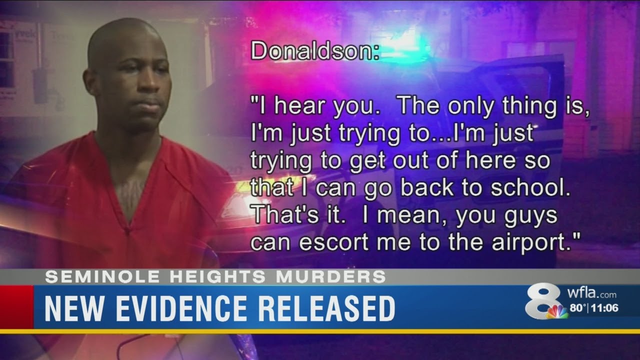 New evidence released in case of suspected Seminole Heights killer