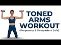 Pilates Arm Workout | Toned Arms Workout (Pregnancy Pilates & Postnatal Pilates)