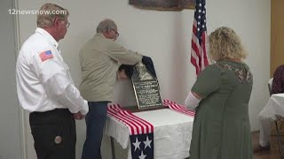 Memorial plaque honors fallen Silsbee firefighter