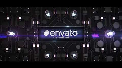 3D Circuit Intro | After Effects template