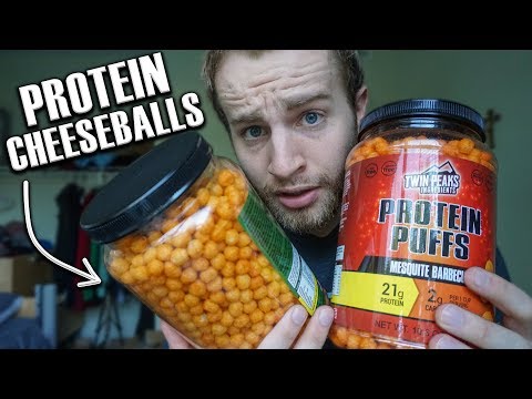 I only ate *PROTEIN CHEESEBALLS* for 24 hours... | Twin Peaks Protein Puffs