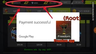 Get a any game hack to freedom app(Root) root your screenshot 4
