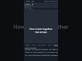 How to join two arrays in Javascript