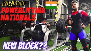 NEW POWERLIFTING TRAINING BLOCK UPDATE || 245Kgs SQUAT || ROAD TO NATIONALS 2021 || INDIA