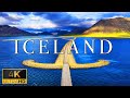 FLYING OVER ICELAND (4K UHD) - Peaceful Music With Wonderful Nature Videos For Relaxation At Night