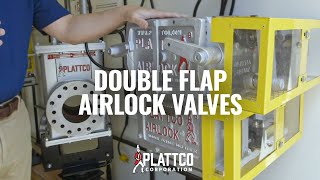 Double Flap Airlock Valves from Plattco