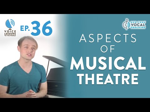 Ep. 36 "Aspects of Musical Theatre" - Voice Lessons To The World