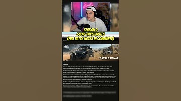 Warzone: *NEW* Season 2 Gulag Patch Notes (Warzone Season 2 Update Patch Notes) #warzone2 #warzone