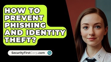 How To Prevent Phishing And Identity Theft? - SecurityFirstCorp.com