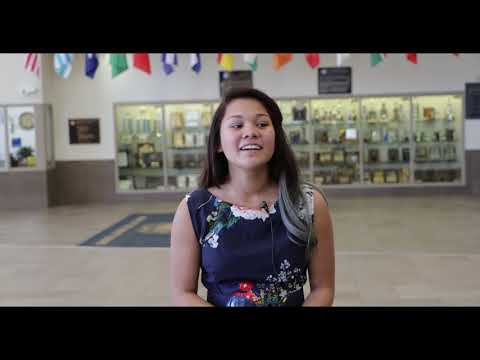 Kiana Domingo from Rifle High School  ||  GlenX Career Expo Fall 2017