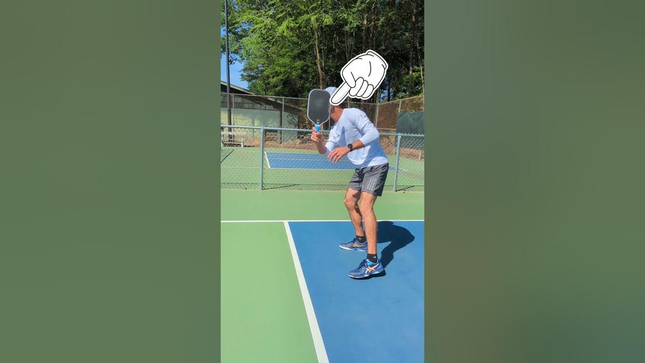 Forehand topspin dink pickleball drill YouTube