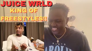 Juice WRLD - Cheese and Dope Freestyle REACTION