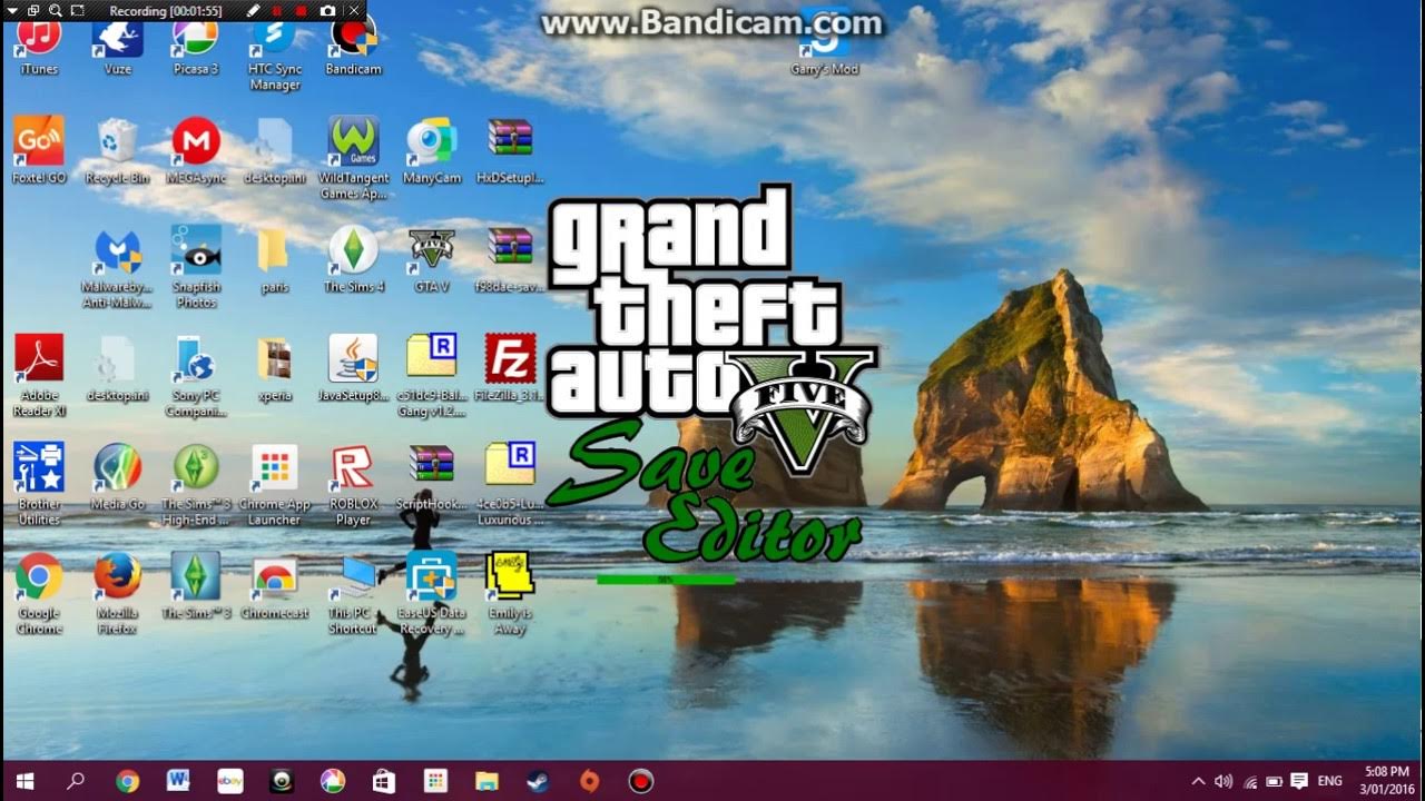 How to install Grand Theft Auto V Save Editor YouTube