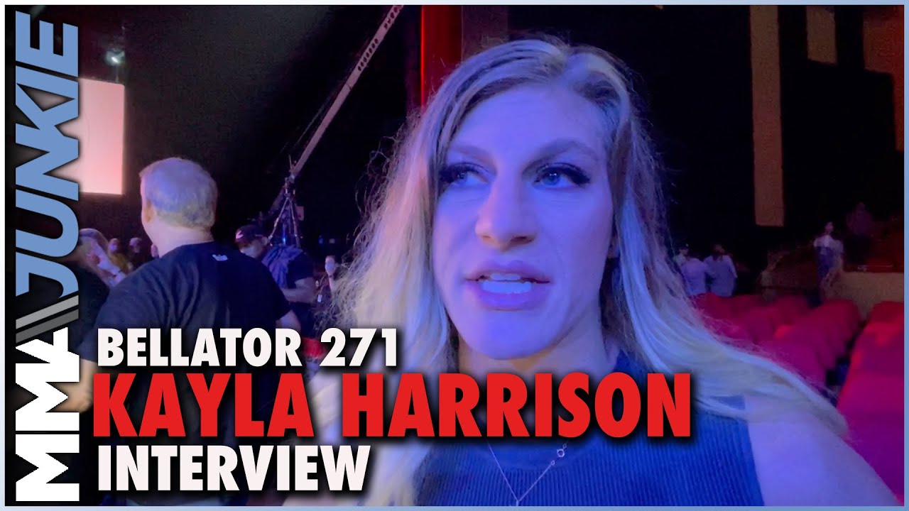 Kayla Harrison gives immediate reaction on Cris Cyborg's KO win ...