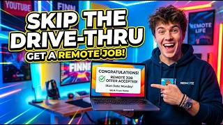 Work From Home in Your Pajamas Get Paid! | SKIP THE DRIVE THRU