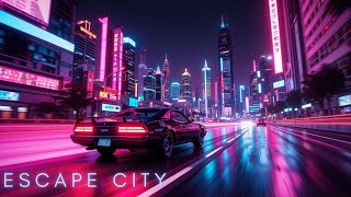 : MOX - Escape City | Retrowave Escape | 80s Synthwave / Outrun Music for Night Drives