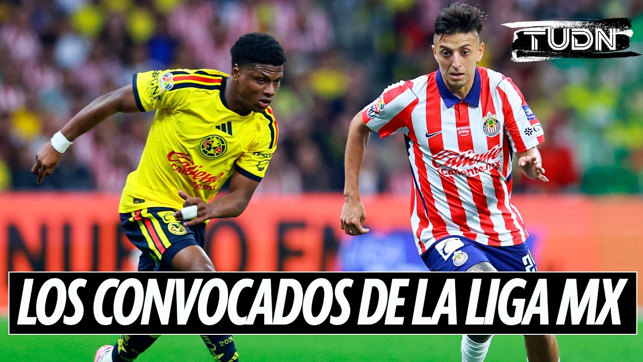 🇲🇽🔥 ¡LA LIGA MX SE VA A LA FECHA FIFA! Los convocados por sus selecciones | TUDN