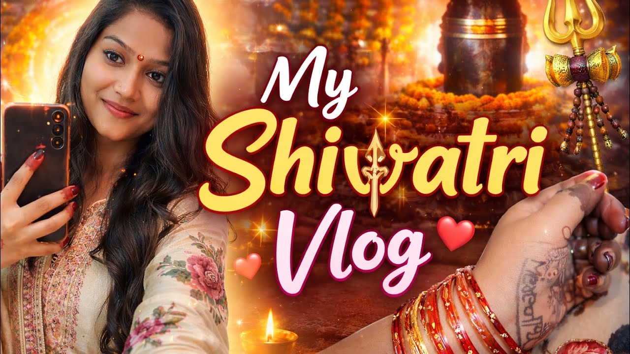 Mahashivratri vlog🔱📿#viralvideo #vlog #trendingvideo #bholenath #indiandance #family 