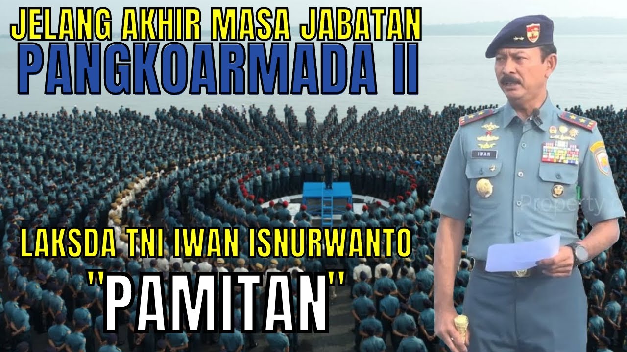 Laksda TNI Dr. Iwan Isnurwanto Pimpin Apel Khusus || Jelang akhir Masa Jabatan Pangkoarmada II