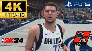 NBA 2K24 - MEMPHIS GRIZZLIES VS DALLAS MAVERICKS - AMERICAN AIRLINES CENTER - ULTRA REALISM 4K PS5