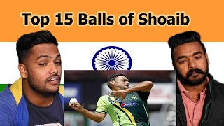 Top 15 Balls of Shoaib Akhtar reaction