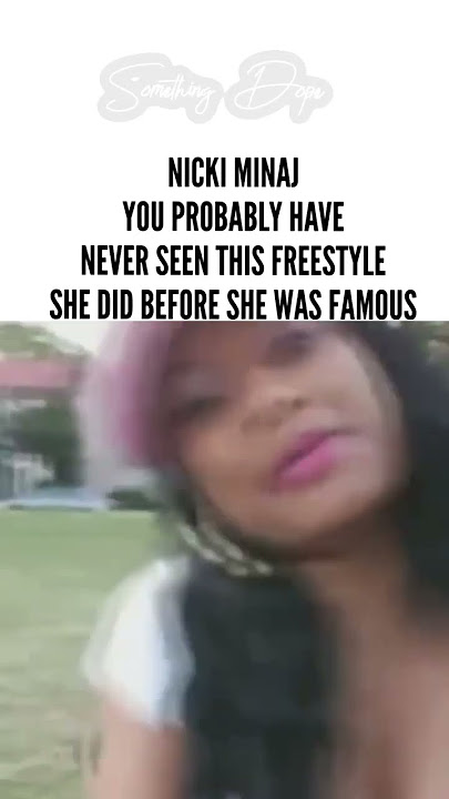 Nicki Minaj Rare Freestyle Before The Fame 🔥🔥🔥🔥