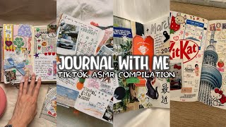Journal With Me Asmr Tiktok Compilation