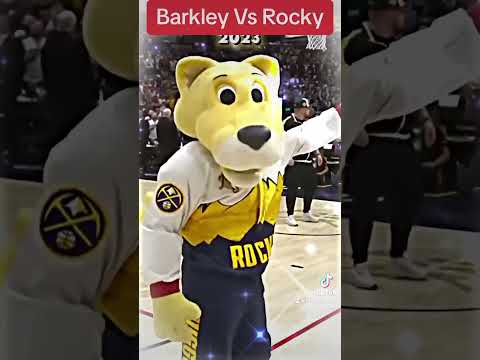 Charles Barkley amp Nuggets Mascot Rocky Squash Beef 
