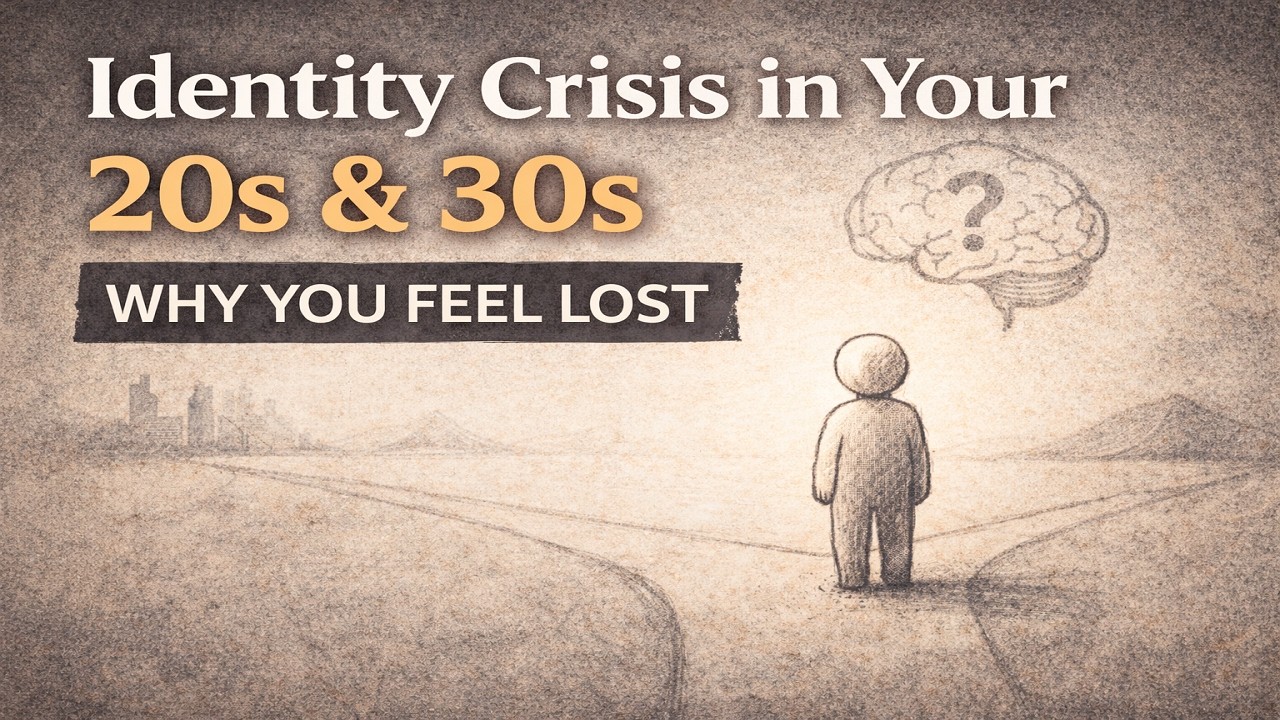 Why You Feel Lost in Your 20s & 30s (The Psychology of Identity Crisis ...