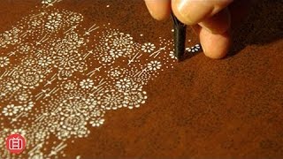 海外の反応「何て豊かな国なんだ！」 江戸時代の行商が用いた見本帳が外国人を虜に 伊勢型紙