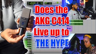 AKG C414 Unboxing | Review and Recording Session