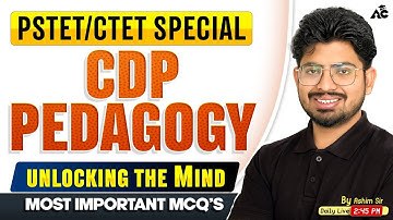 PSTET\CTET 2025-26 | CDP MCQs | Child Development & Pedagogy MCQ By Ashim Sir