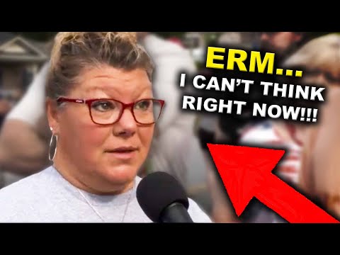 Trump Supporters PANIC When Asked Simple Question