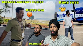 Amir ko Mysore airport par Police ne pakad liya 😰 Bus se Khud kar Plane ki taraf bhagne laga 😱