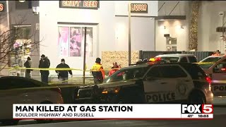 Las Vegas police: Man shot outside gas station near Boulder Highway, Russell