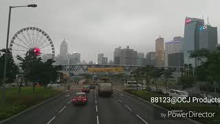【綠色混能】城巴8400~TB2893 @5X 往銅鑼灣(威菲路道) (西祥街至金鐘站段)