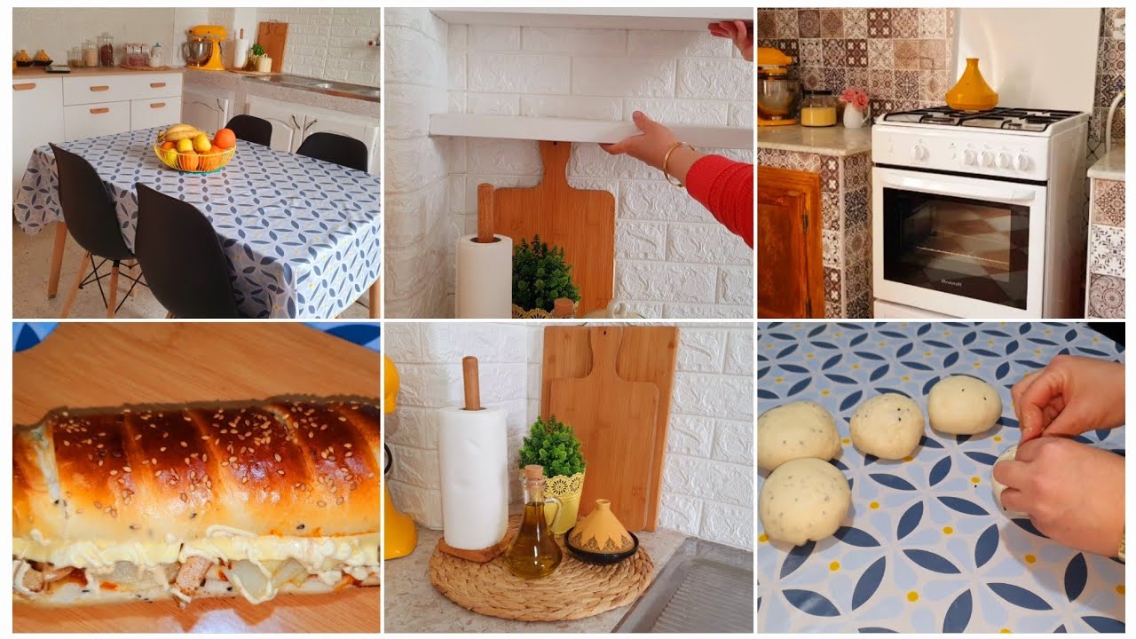 تغييرات❌ في المطبخ بمناسبة رمضان🌙شكون خوافة كي حالتي⁉️نقي دارك يا مدام😂 هاذ الخبز جربيه لرمضان👌