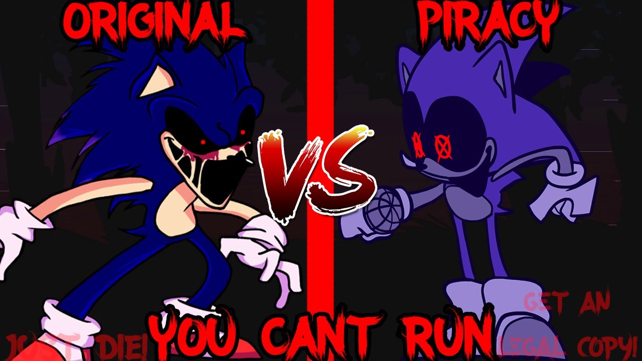 Sonic.exe VS Sonic(U CAN'T RUN + Milk+ ALL Covers) [Friday Night