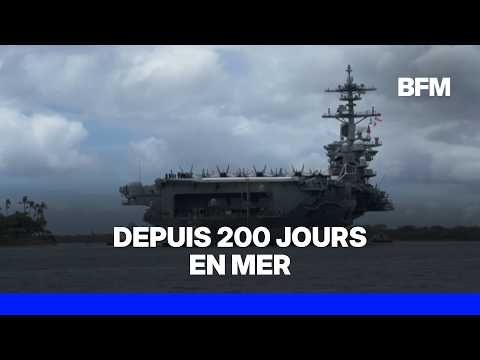 Miniature de la vidéo : Des sénateurs américains alertent sur les conditions de vie à bord du porte-avions USS Lincoln