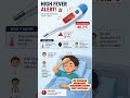 🩸 Dengue Warning Signs You Should Never Ignore #Shorts