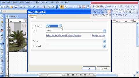 How to Create Hyperlinks in your website using the BlueVoda website builder