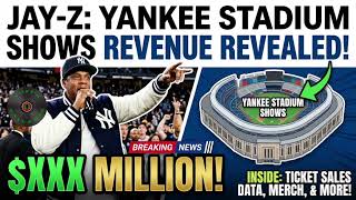 Jay Z's Revenue From Yankee Stadium Shows Has Been Revealed