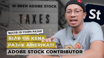 Cara Isi Tax Form Adobe Stock Contributor